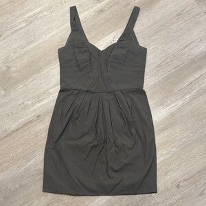 BCBGeneration Charcoal Mini Dress